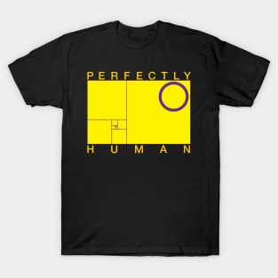 Perfectly Human - Intersex Pride Flag T-Shirt